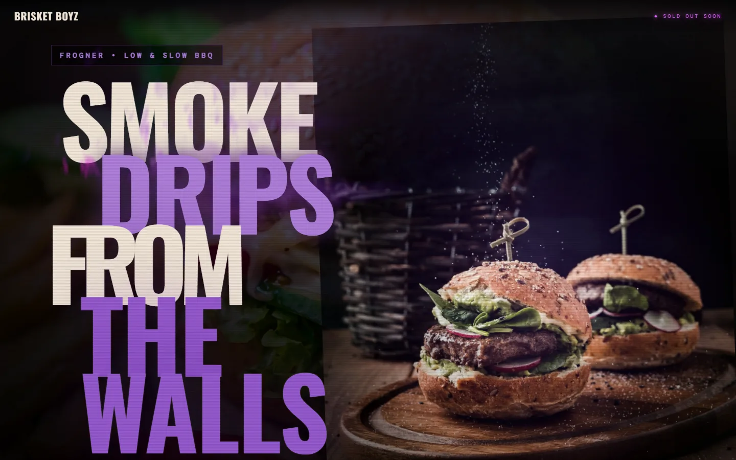 Brisket Boyz — konseptdesign for restaurant og smokehouse